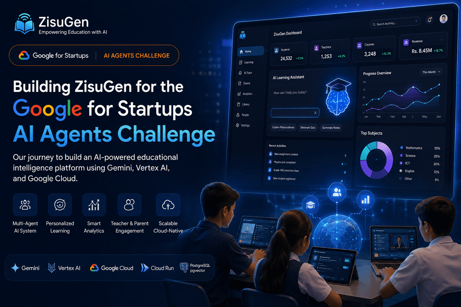 ZisuGen - Google for Startups AI Agents Challenge submission by SoftGen