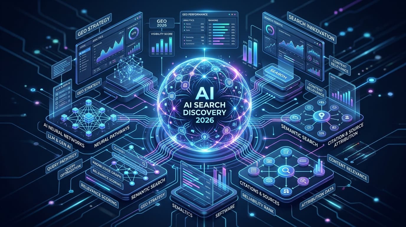 Generative Engine Optimization GEO and AI Search Discovery 2026