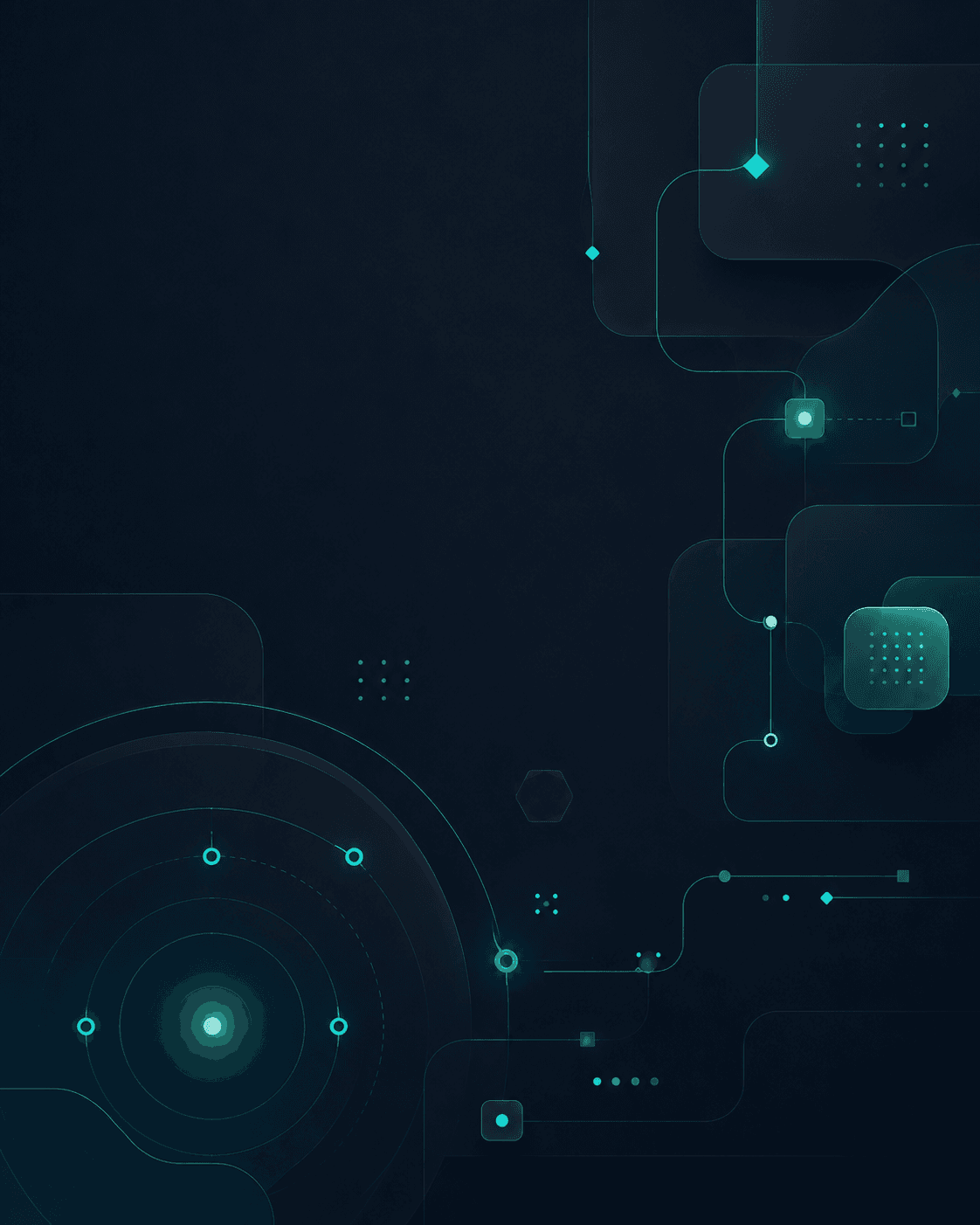 AI-Powered Business Automation Background