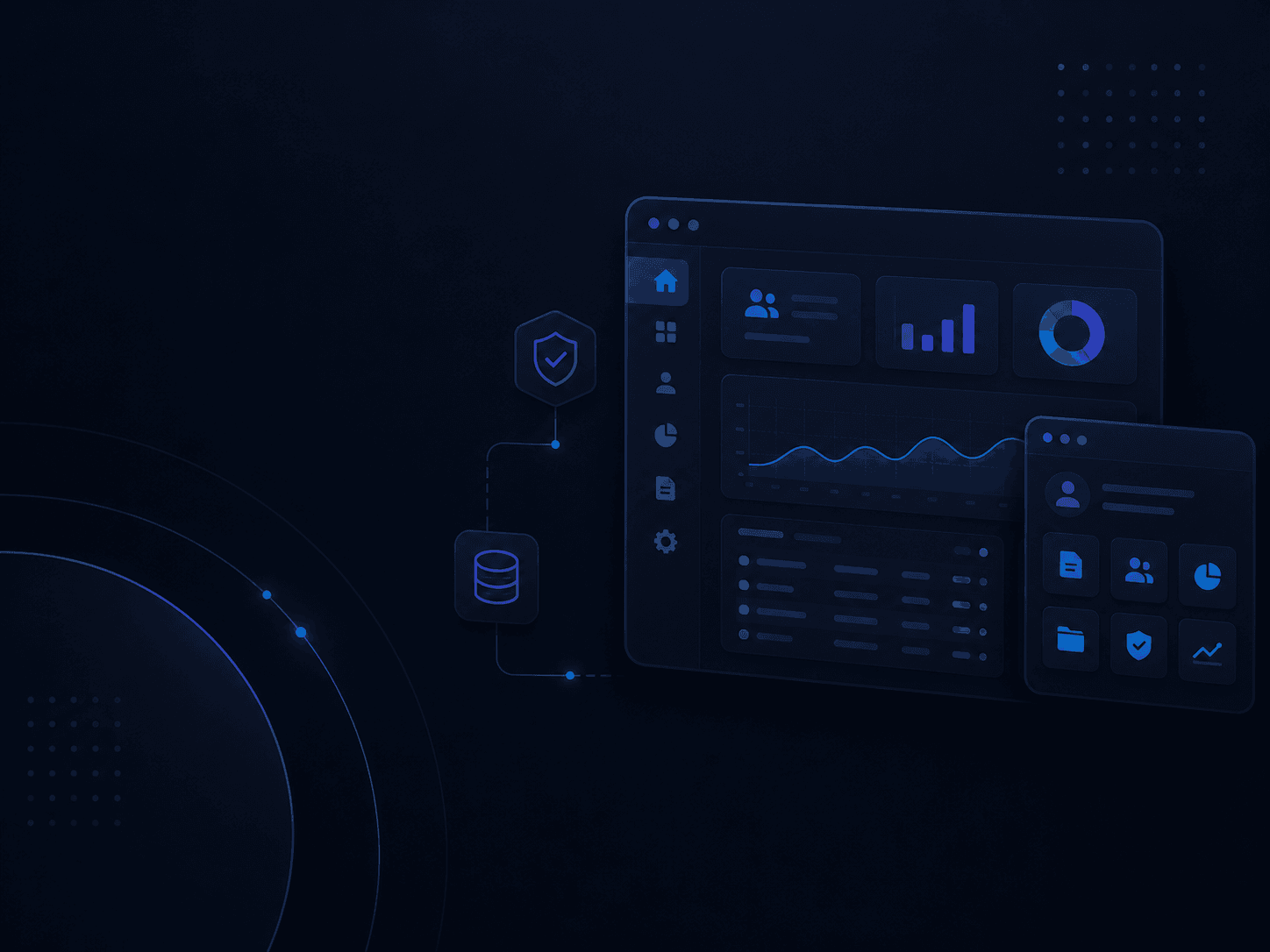 Custom Business Portals Background