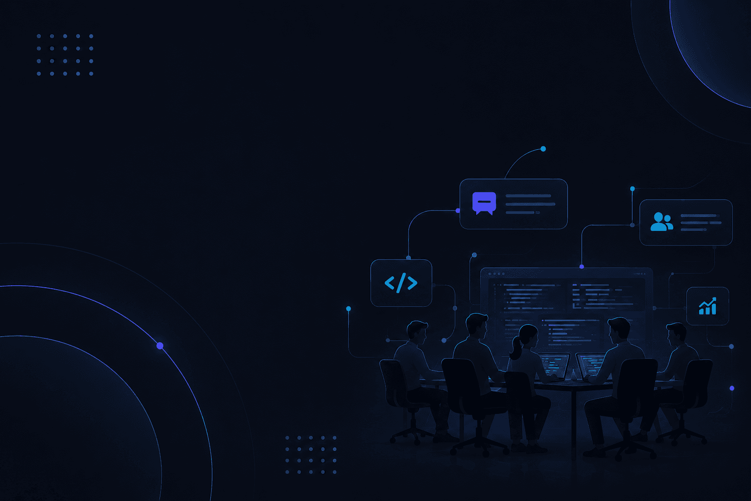 Dedicated Dev Teams Background